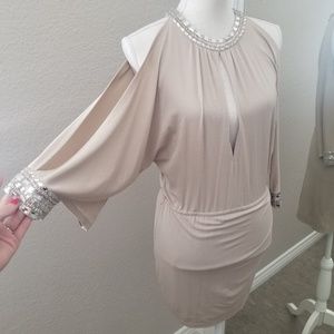 Bebe Goddess dress